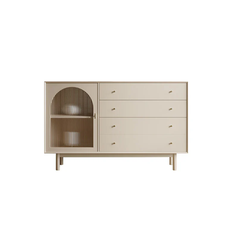 Meerveil Sideboard, One Glass Door With Four Drawers - Image 6