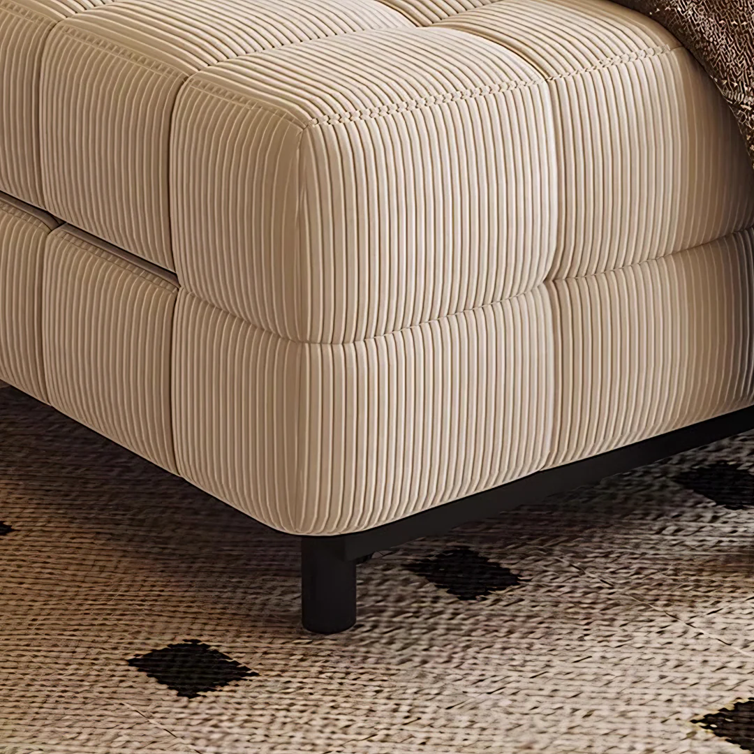 Mendez Single Sofa Bed, Two Seater Sofa Bed, Corduroy - Image 8