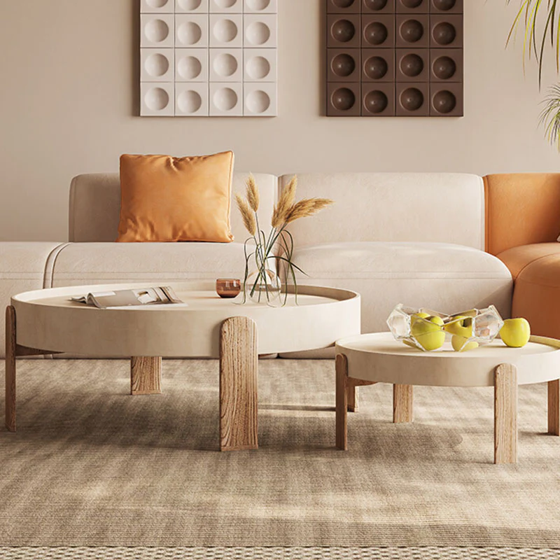 Merle Nesting Coffee Table Set, Wooden - Image 3