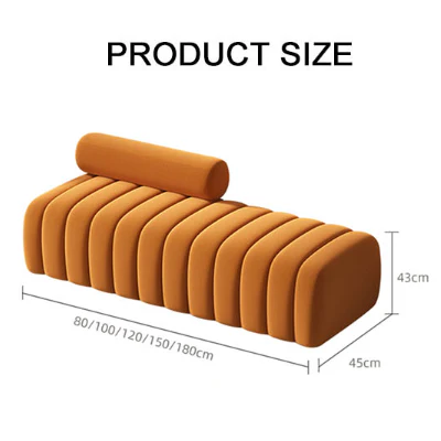 Mignon Bread Bench, Velvet - Image 6