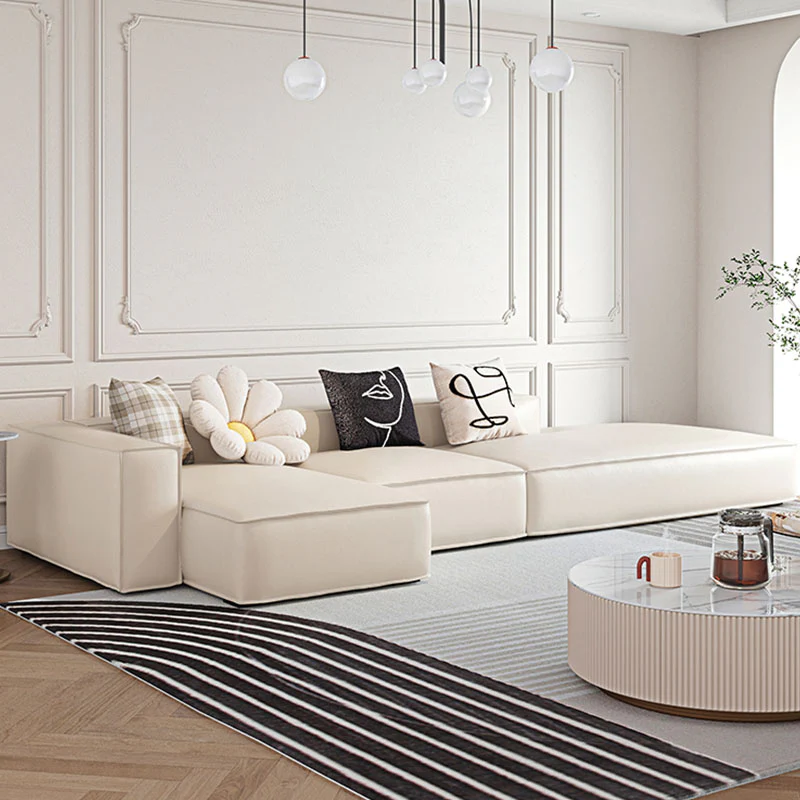 Milton Two Seater Sofa, Four Seater Corner Sofa, Leathaire - Image 4