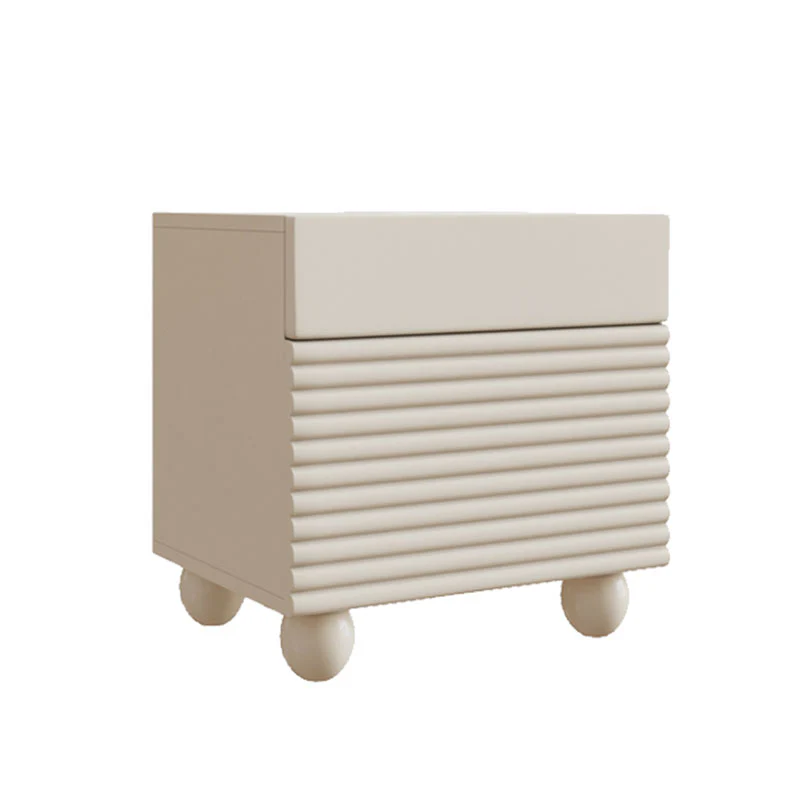 Minnie Bedside Table, Cream - Image 5
