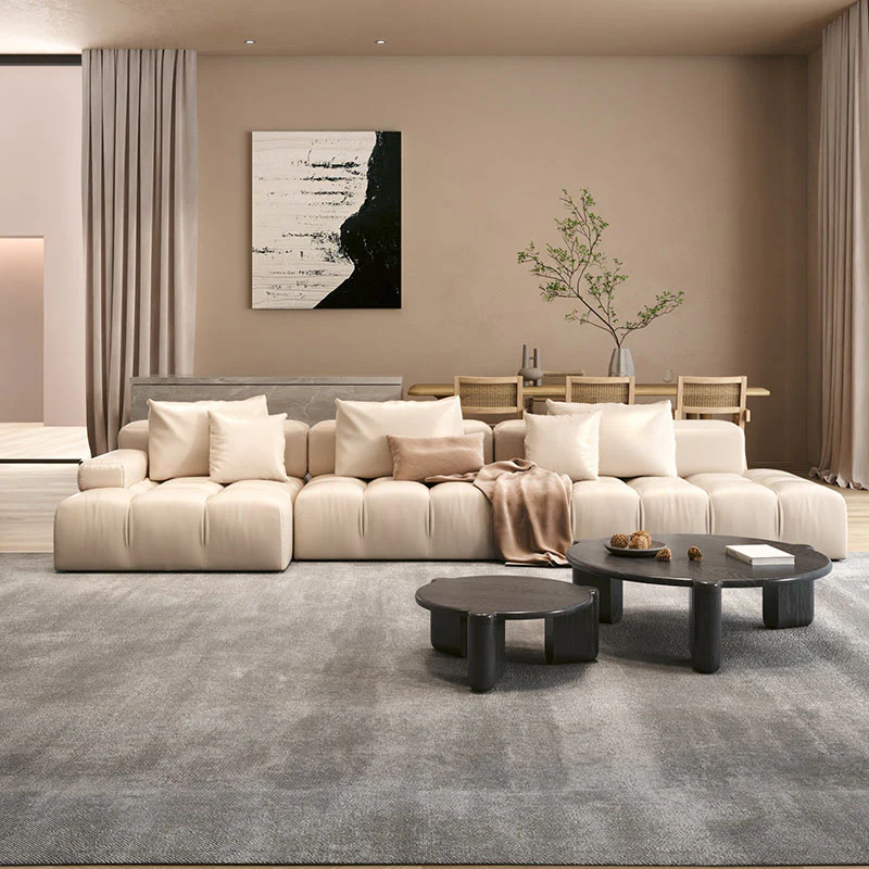 Moira Three Seater Corner, Four Seater Corner Sofa, Velvet - Image 2