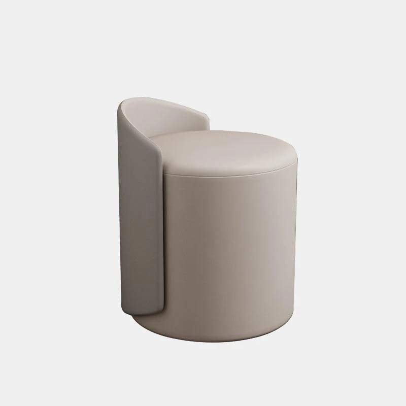 Morgan Ottoman Footstool, Dressing Table Stool, White - Image 7