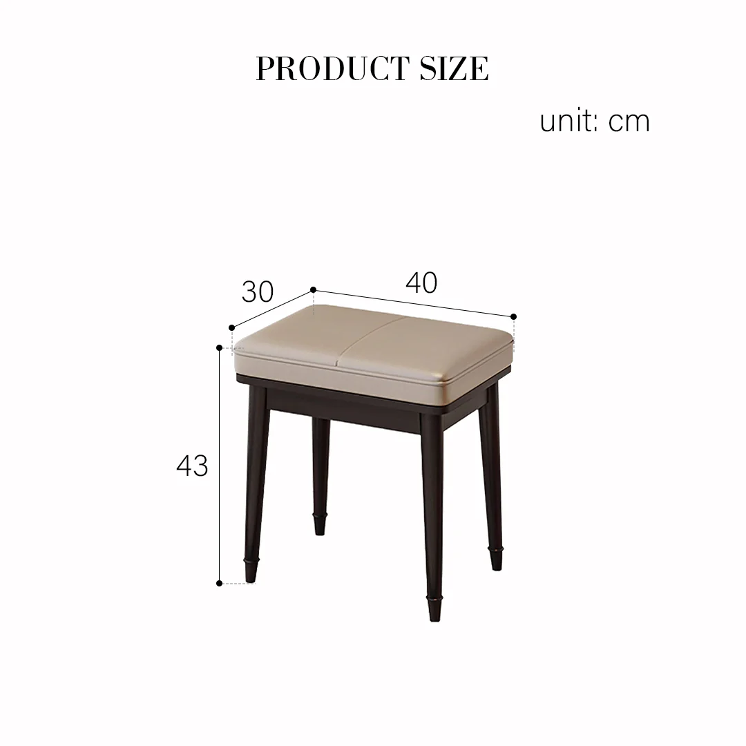 Nguyen Dressing Table With Side Cabinet & LED Mirror, Black - Image 11