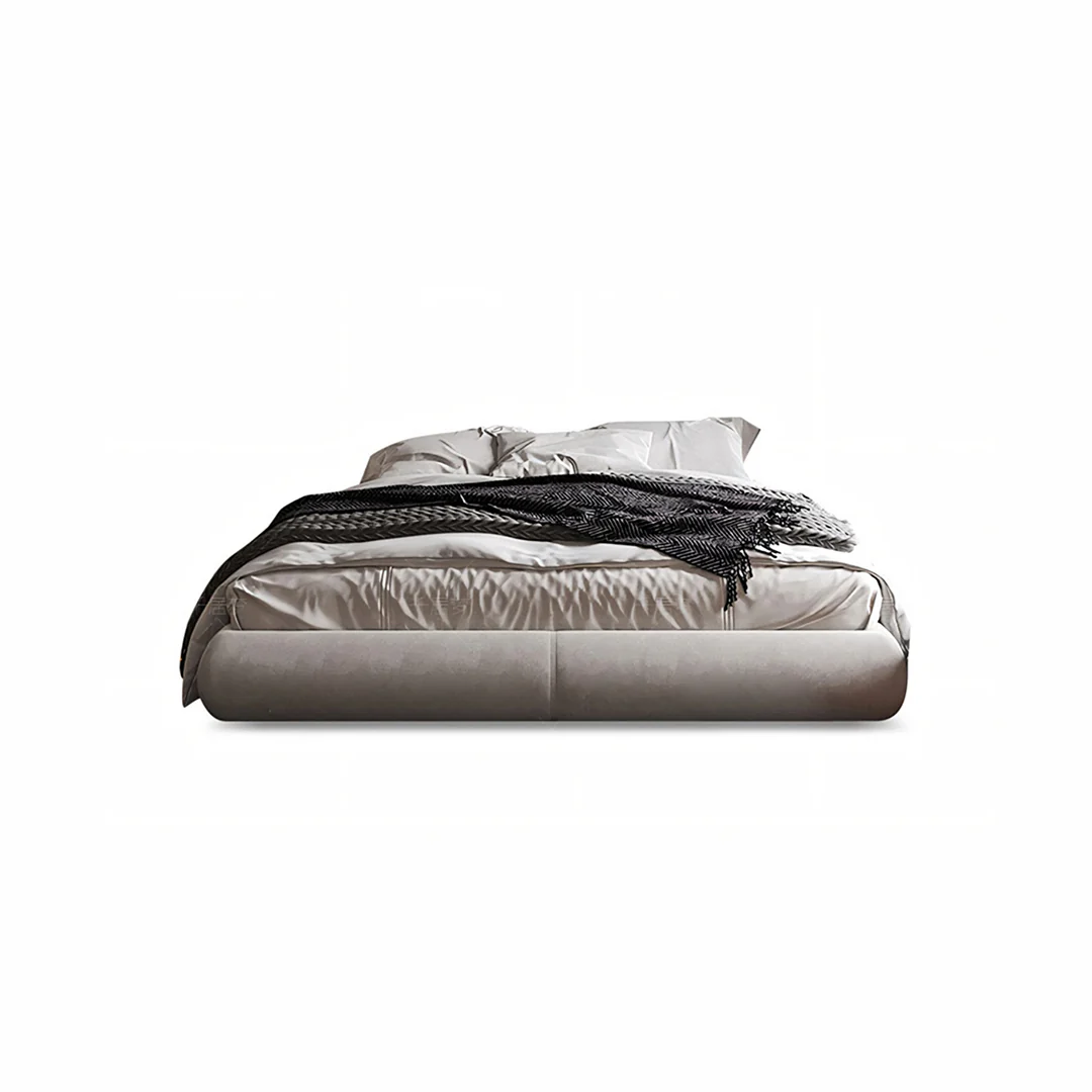 Soren King Size Bed, Super King Size, No Storage, Grey - Image 9