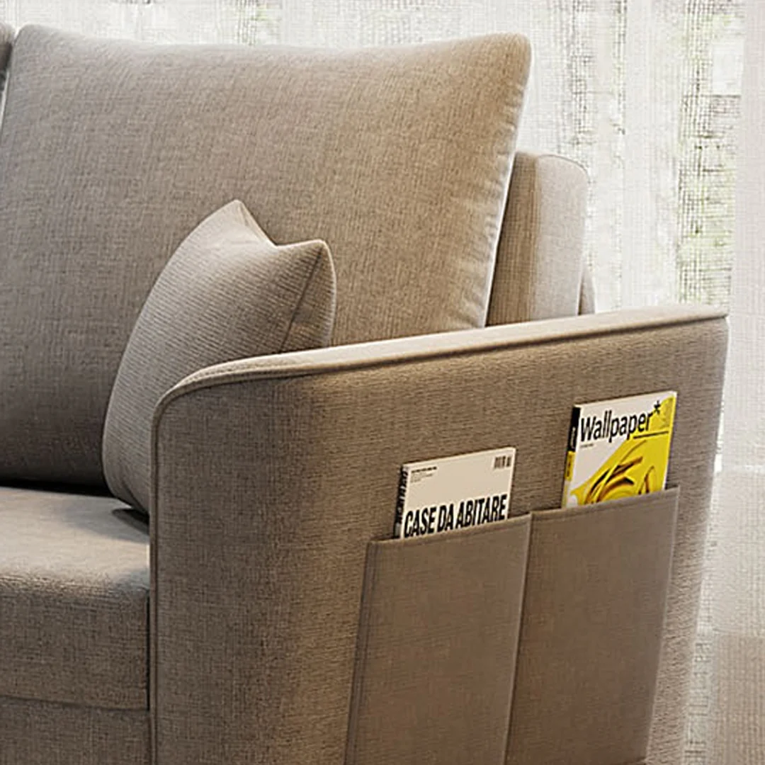 Noah Foldaway Sofa Bed, With Drawer, More Colors Available - Image 7