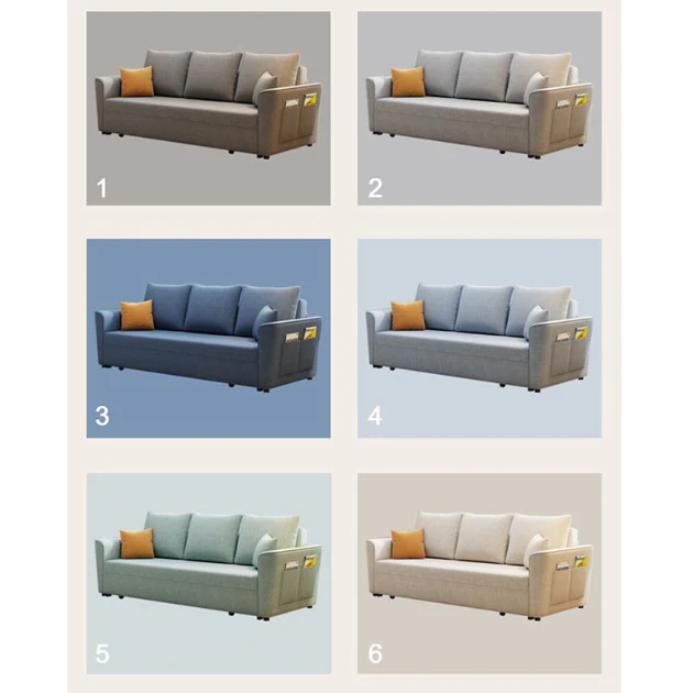 Noah Foldaway Sofa Bed, With Drawer, More Colors Available - Image 9