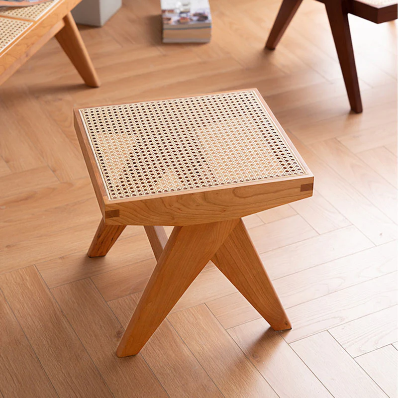 Noah Rattan Bench, Wood - Image 5
