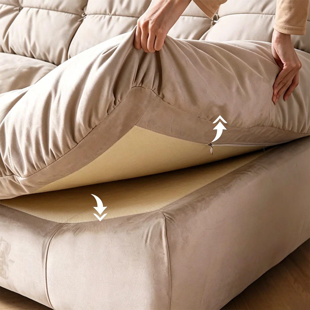 Norbert Two Seater, Three Seater, Four Seater Sofa, Suede - Image 7