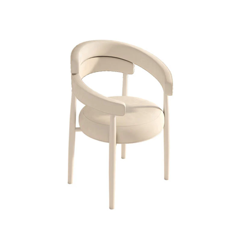Nordic Style Dining Table Combination, White - Image 12