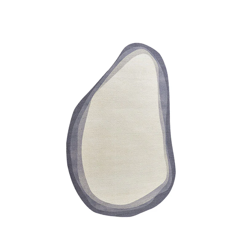 NULAA Fractal Wool Rug, Various Shapes Available - Image 8