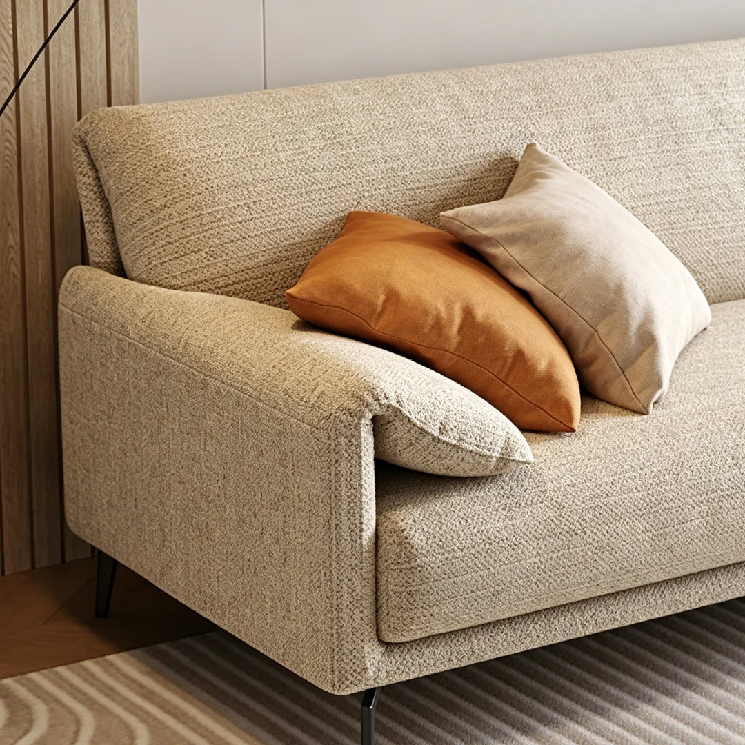 Oakley S11 Two Seater Sofa, Linen - Image 9