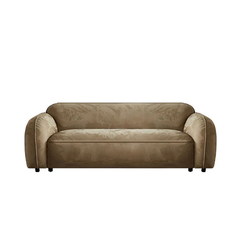 Ollie Two Seater Mini Sofa, Velvet - Image 7