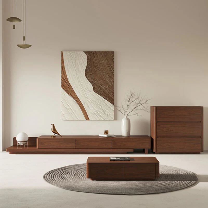 Opaline TV Stand, Wood - Image 4