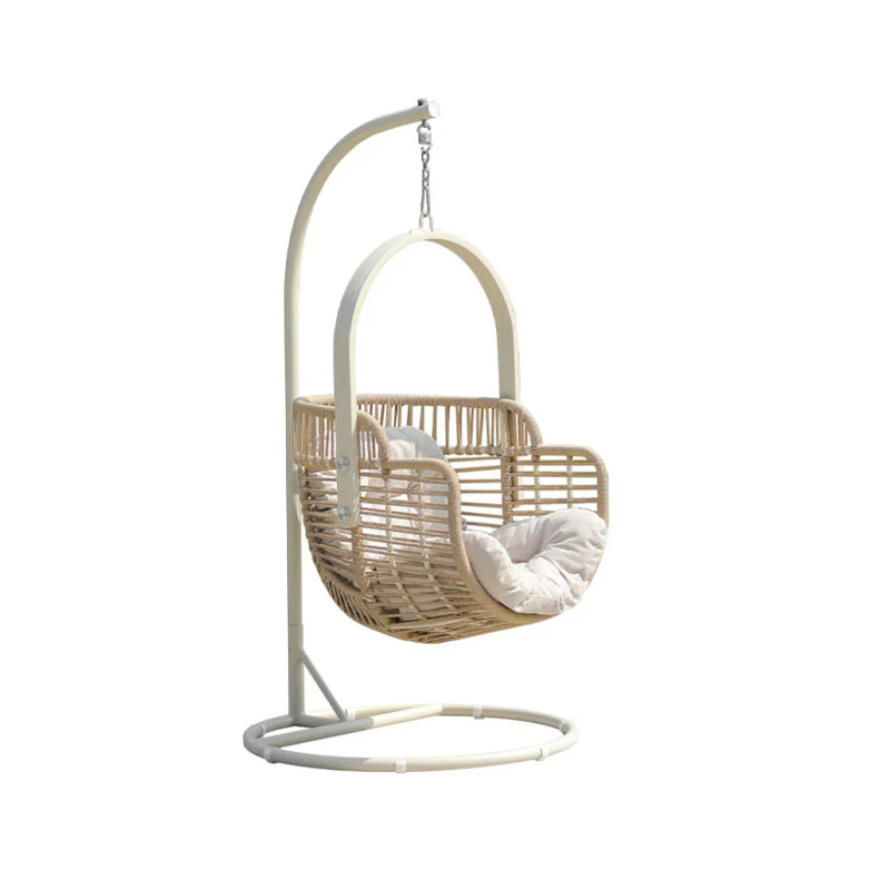 Paloma Rattan Garden Hanging Egg Chair with Stand, Indoor/ Outdoor Furniture - Image 16