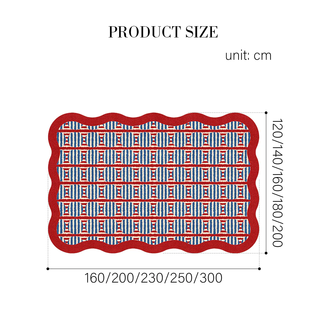 Penelope Retro Rug, Various Styles Available - Image 9