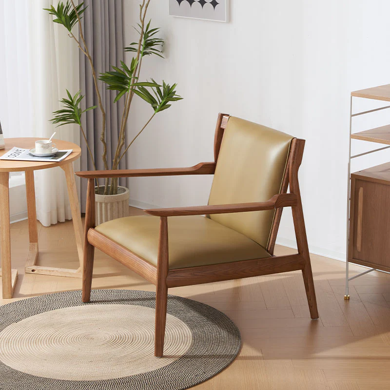 Penny CH65 Armchair, Wood - Image 2