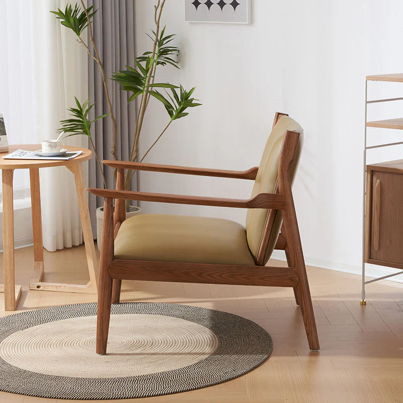 Penny CH65 Armchair, Wood - Image 4