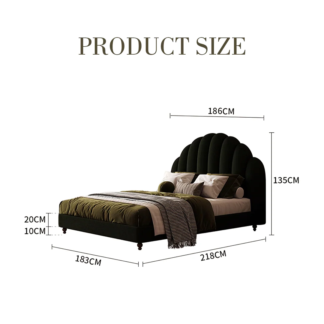 Persephone Shell Double Bed, King Size, Super King Size, Flannelette - Image 11