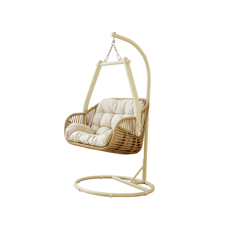 Phedra Rattan Garden Hanging Egg Chair with Stand, Indoor/ Outdoor Furniture - Image 10
