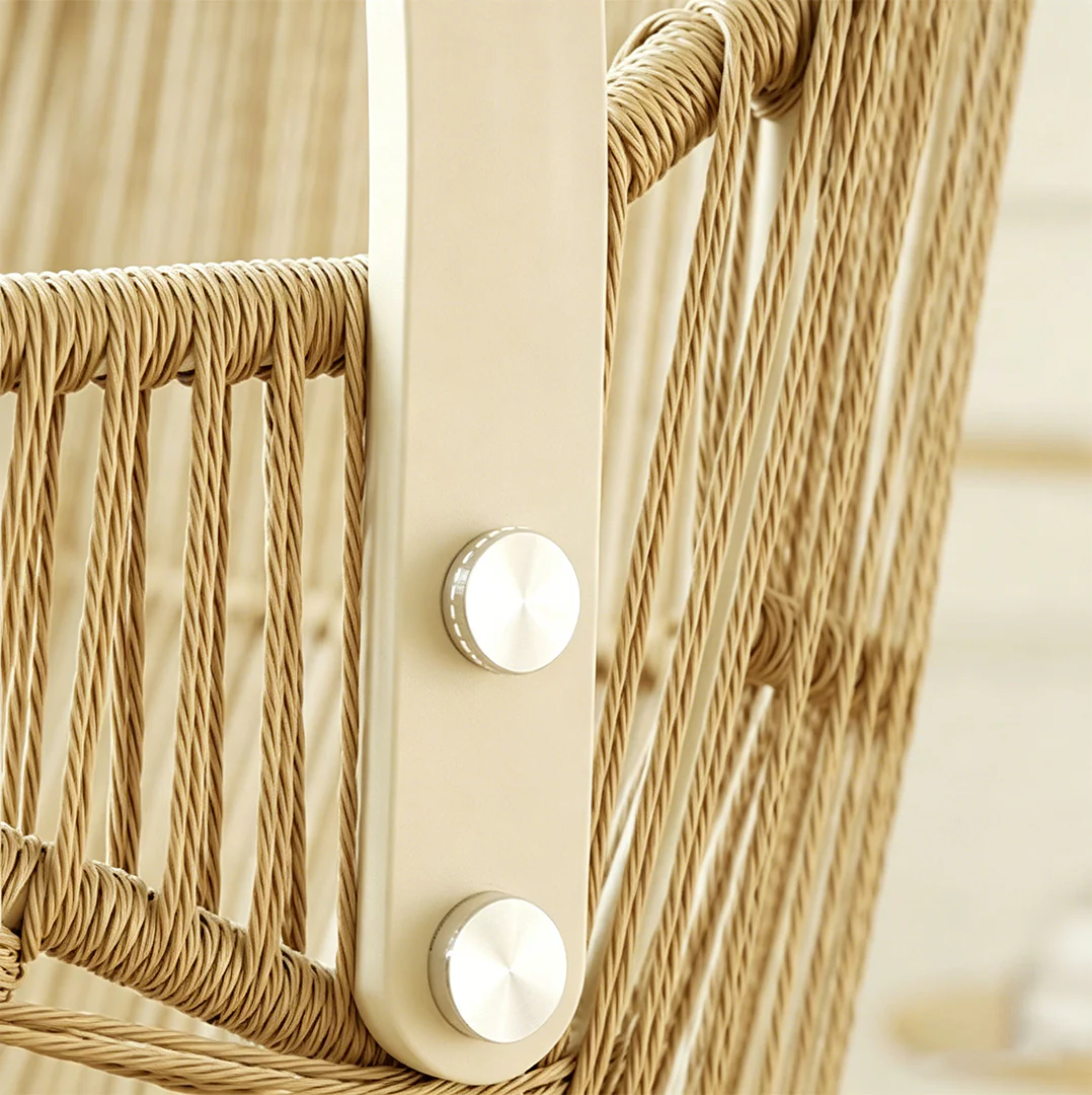 Phedra Rattan Garden Hanging Egg Chair with Stand, Indoor/ Outdoor Furniture - Image 7