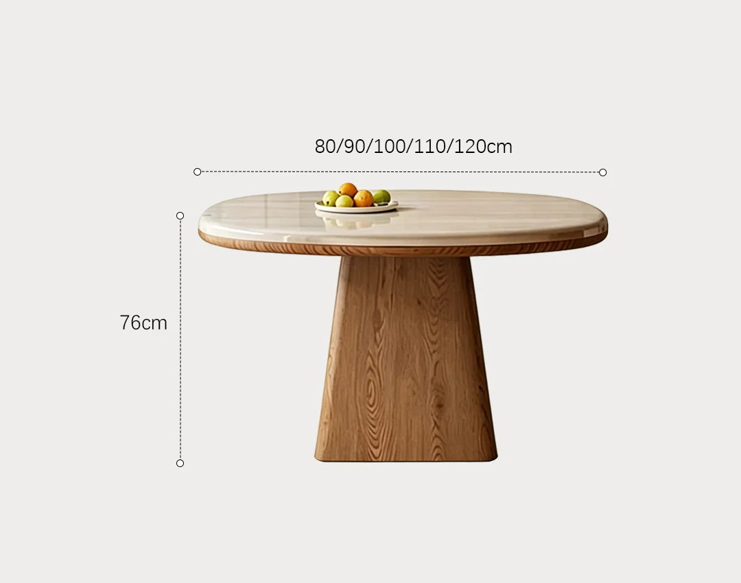 Prabal Square Dining Table, Marble - Image 10