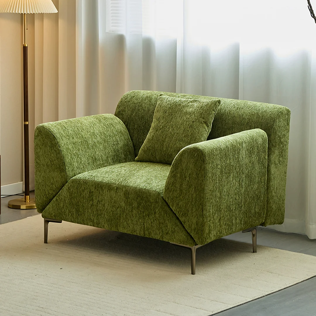 Qadir Deformable Sofa Bed, Armchair, Green - Image 5