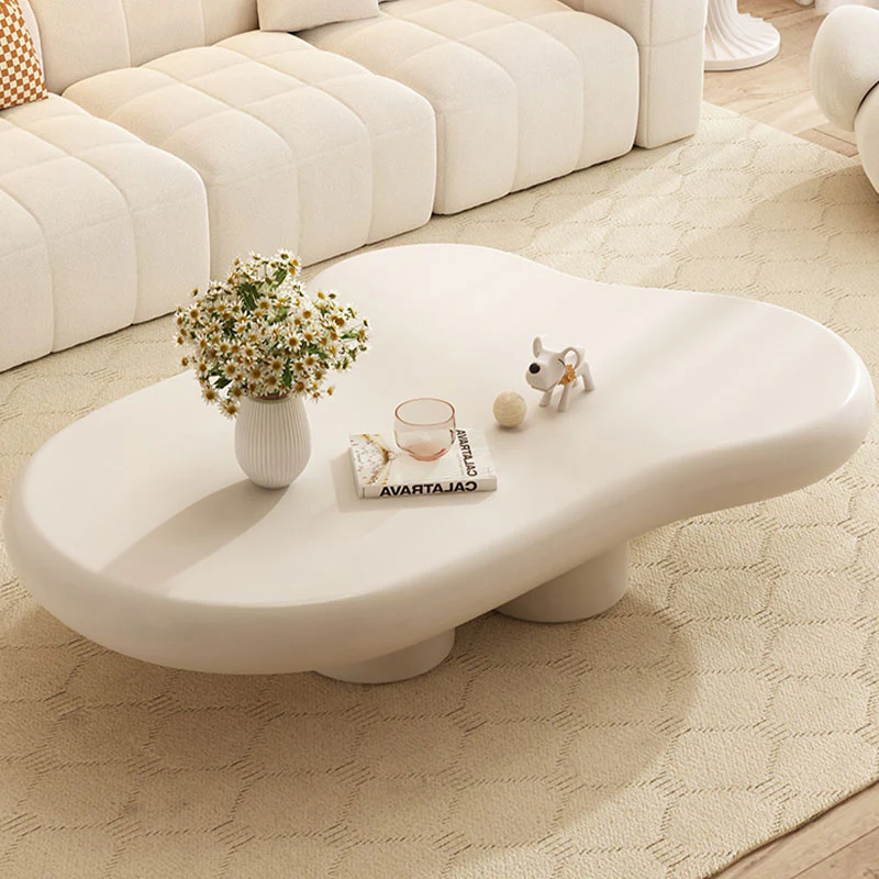 Quincy Coffee Table, Cream - Image 3