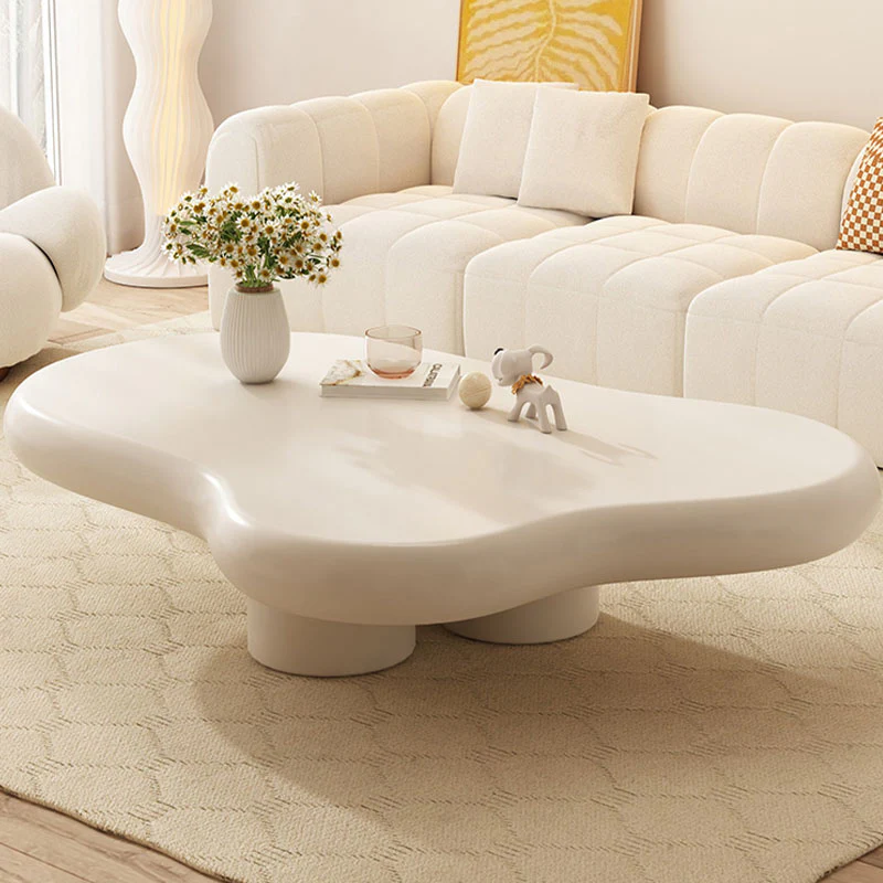 Quincy Coffee Table, Cream - Image 4