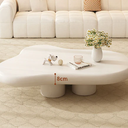 Quincy Coffee Table, Cream - Image 7