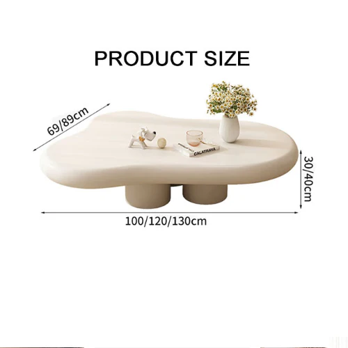 Quincy Coffee Table, Cream - Image 8