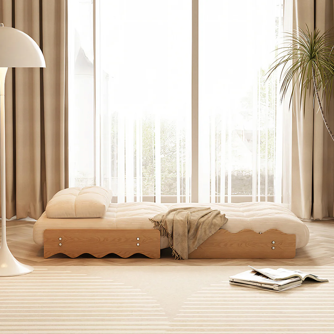 Rachman Sleeper Armchair, Single Seater Bed, Cream - Image 7