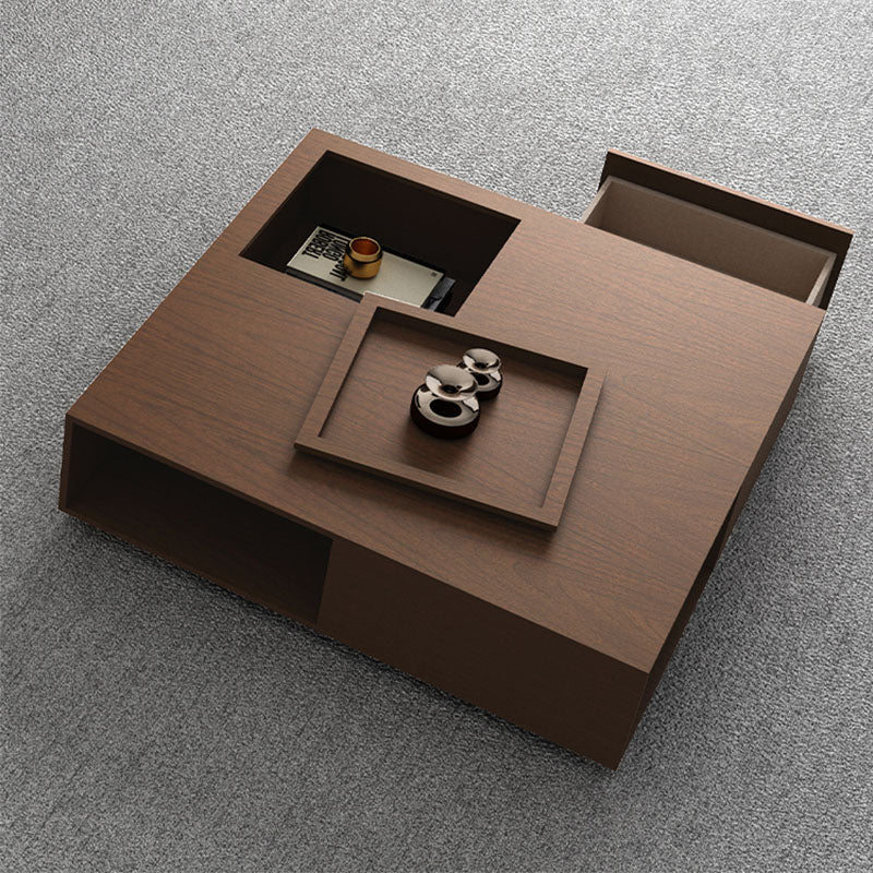 Rexana Coffee Table With Drawer, Walnut - Image 2