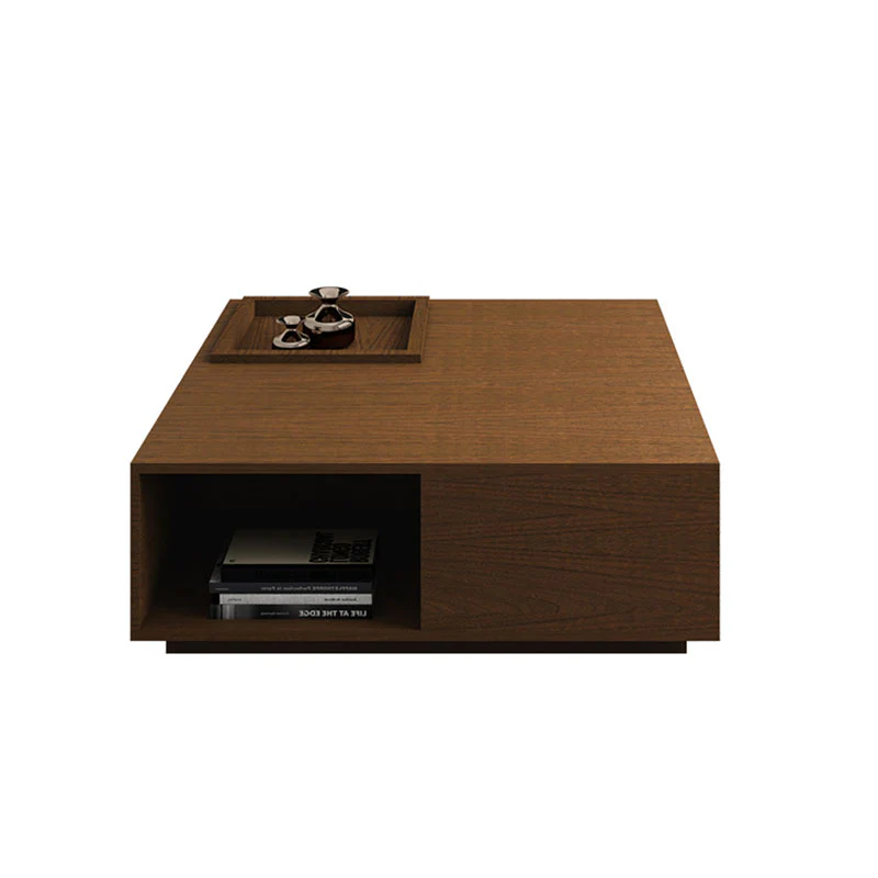Rexana Coffee Table With Drawer, Walnut - Image 6