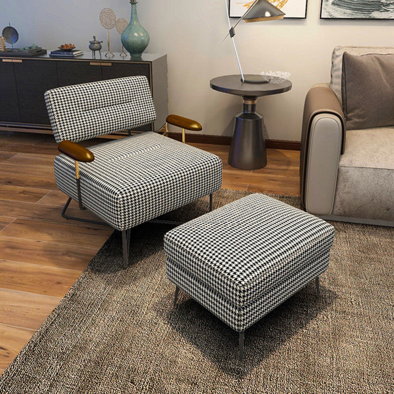 Riana Armchair, Black & White - Image 3