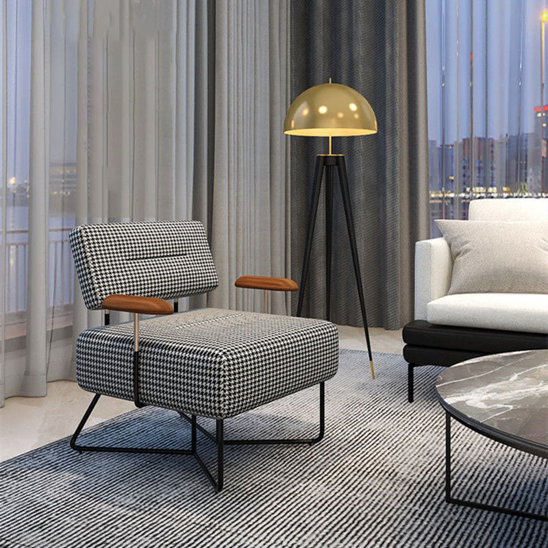 Riana Armchair, Black & White - Image 4