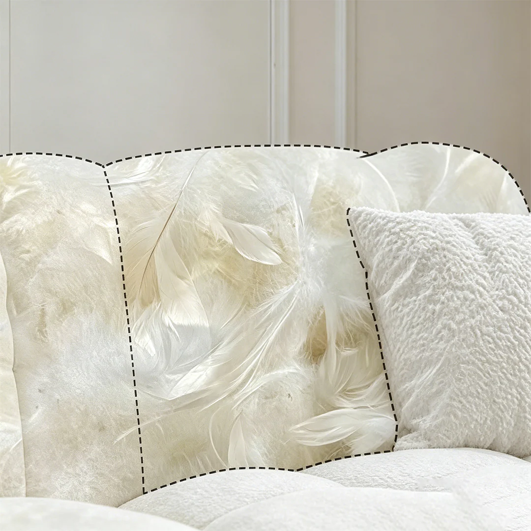 Rita Two Seater, Three Seater, Four Seater Sofa, Boucle - Image 7