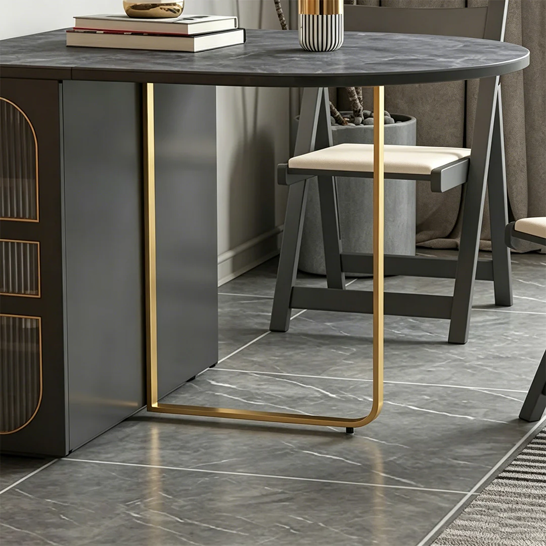 Ritconcept Classical Dining Table Set With Chairs - Image 7