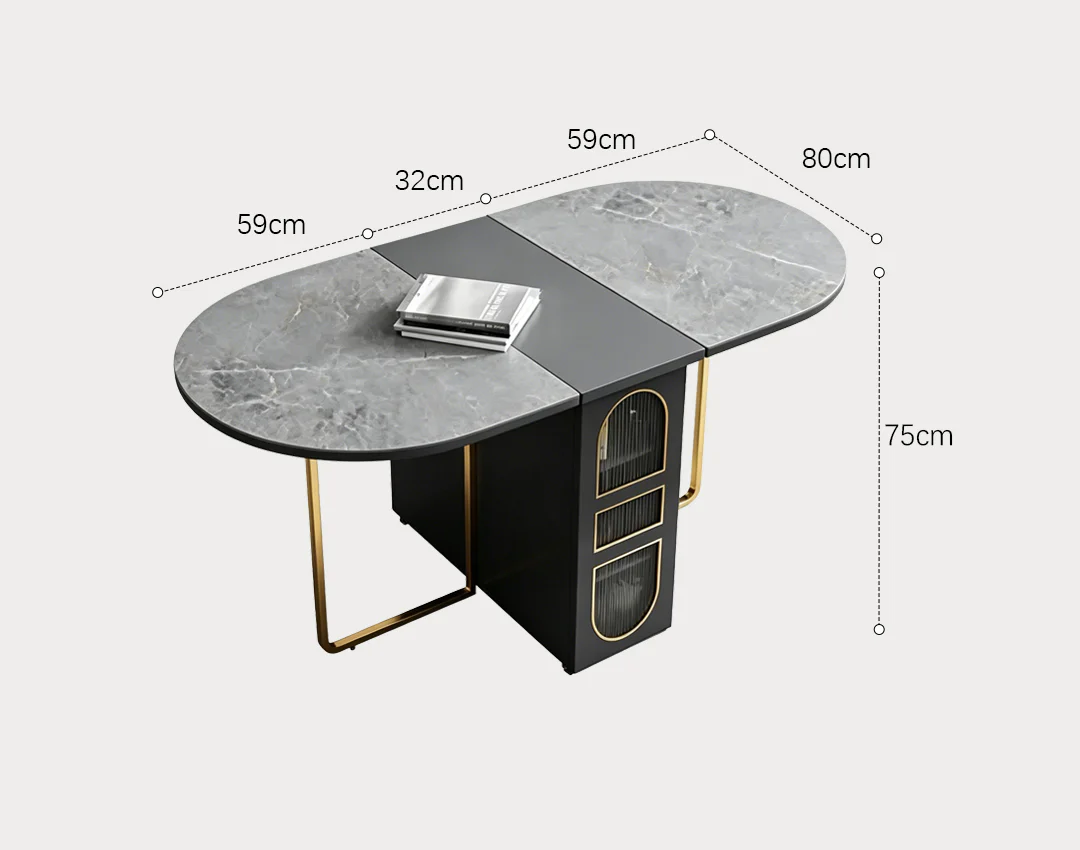 Ritconcept Classical Dining Table Set With Chairs - Image 8