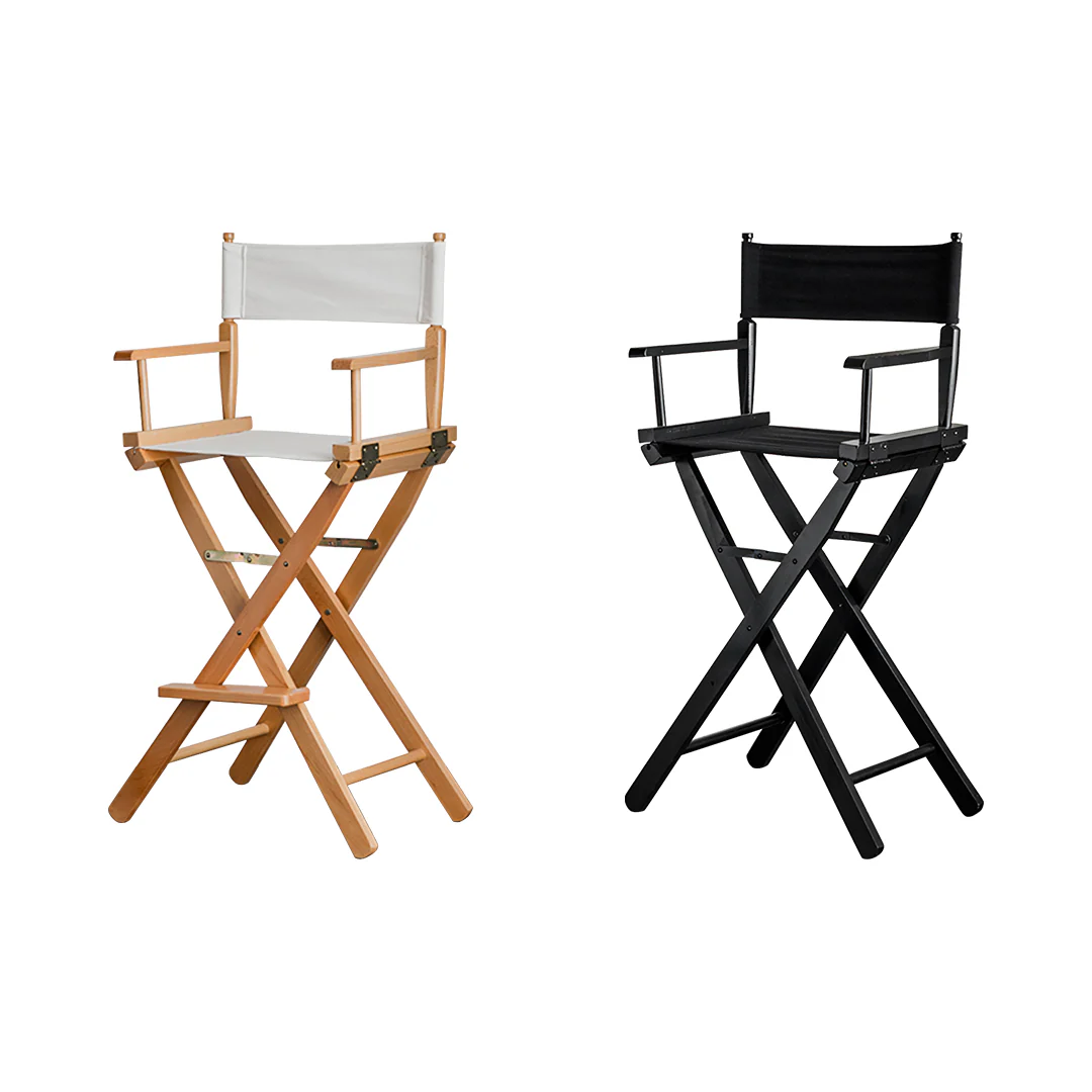 Rivas Foldable Bar Stool, Canvas - Image 11
