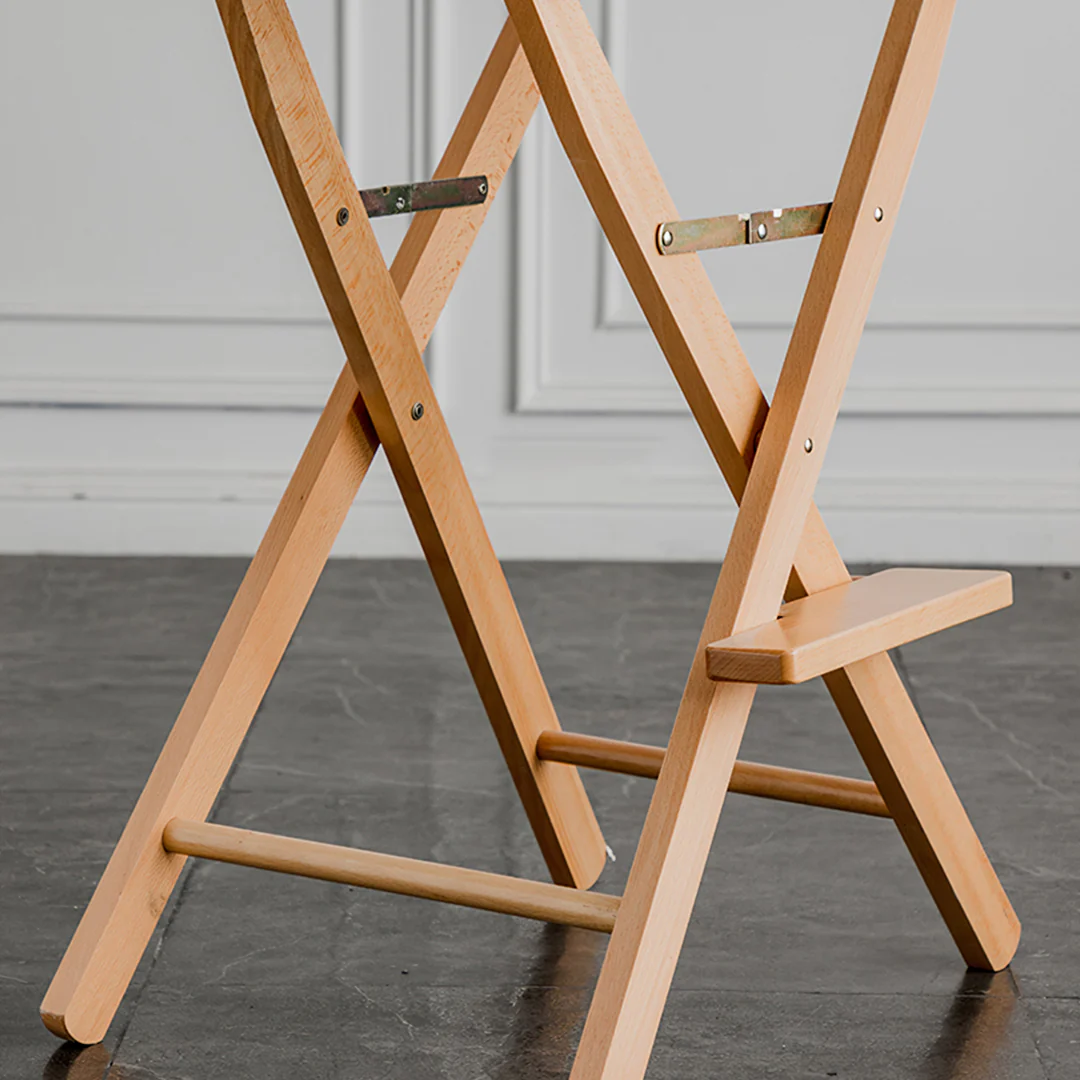 Rivas Foldable Bar Stool, Canvas - Image 9