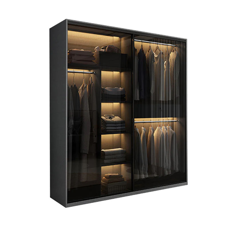 Rod Wardrobe, Grey - Image 5