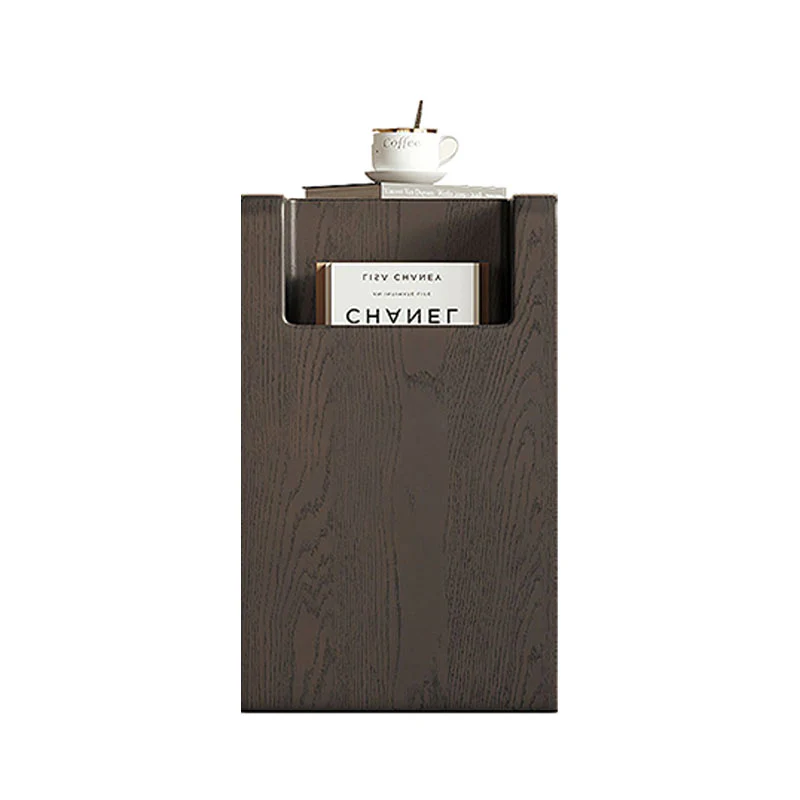 Rodge Side Table with Book Storage, Wood - Image 2