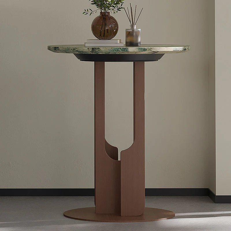 Rory Side Table With Marble Top - Image 5