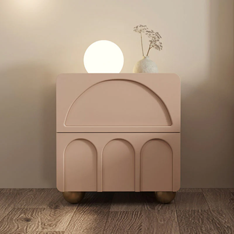 Sal Bedside Table, Cream Or Black - Image 5