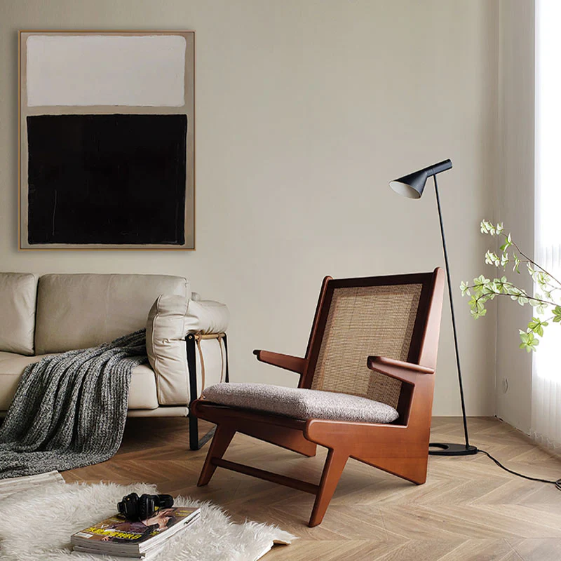 Samantha Armchair, Wooden - Image 2