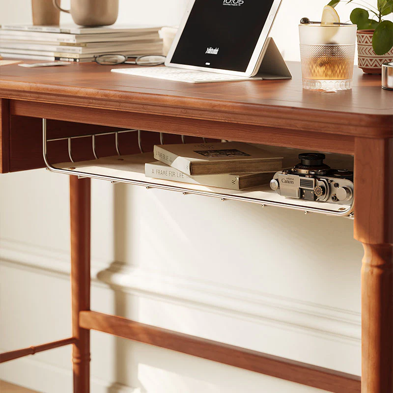 Sarah Office Desk, Cherry Wood - Image 4