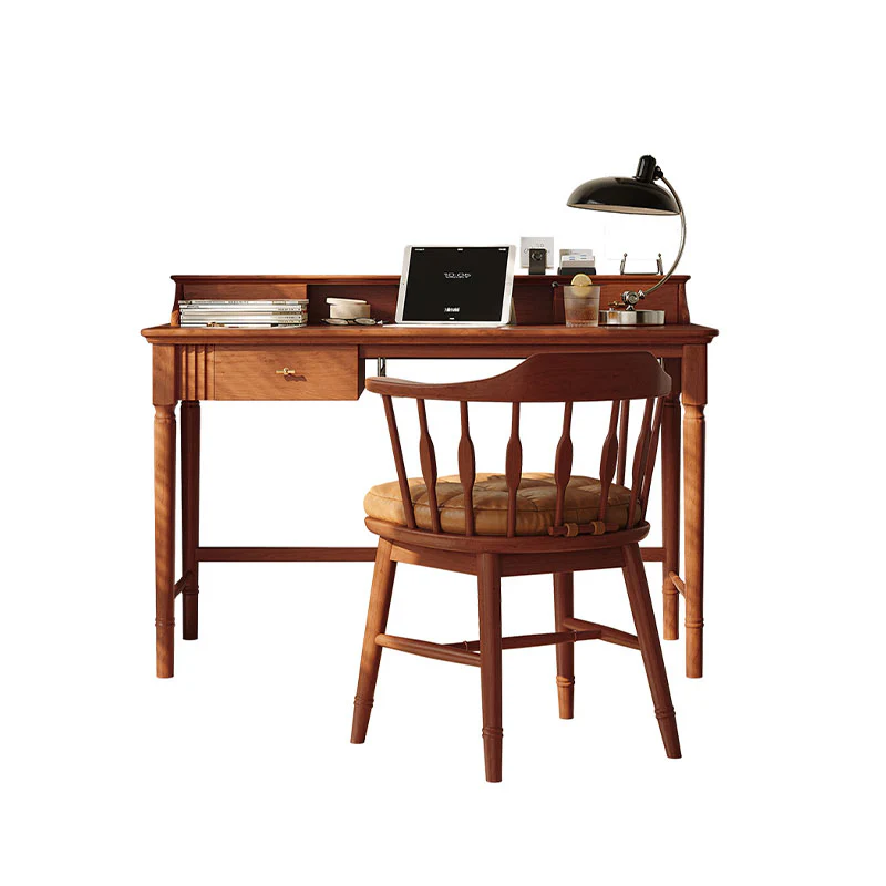 Sarah Office Desk, Cherry Wood - Image 5