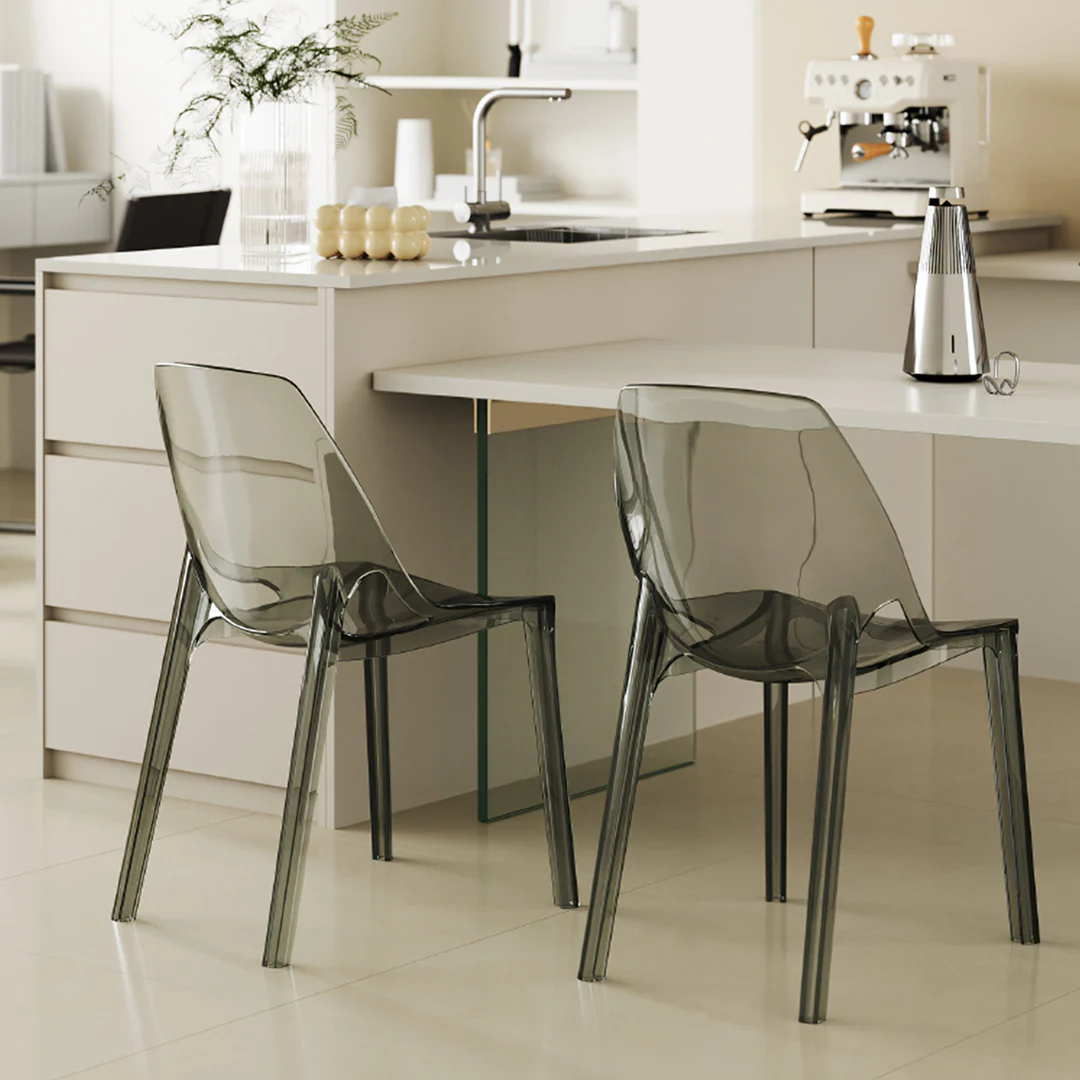 Schmitt Ghost Chair, Plastic Dining Chair, Acrylic - Image 7